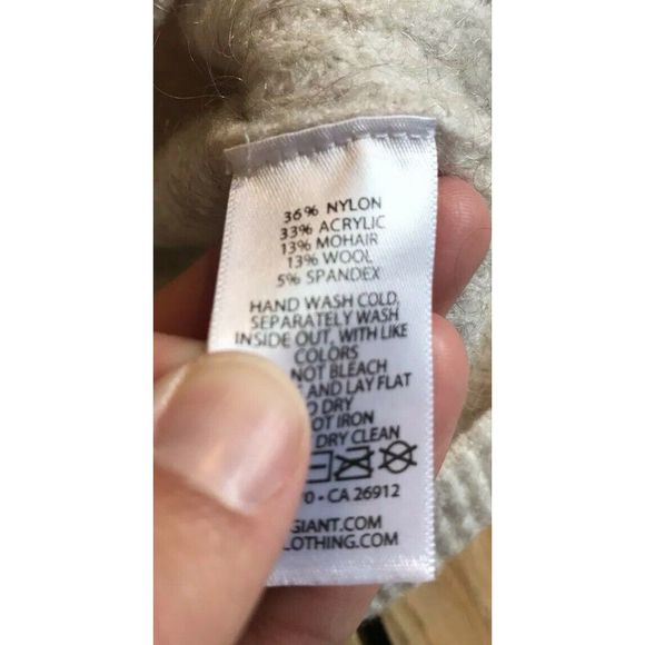 Obey Long Sleeve Wool Sweater - Picture 4 of 6